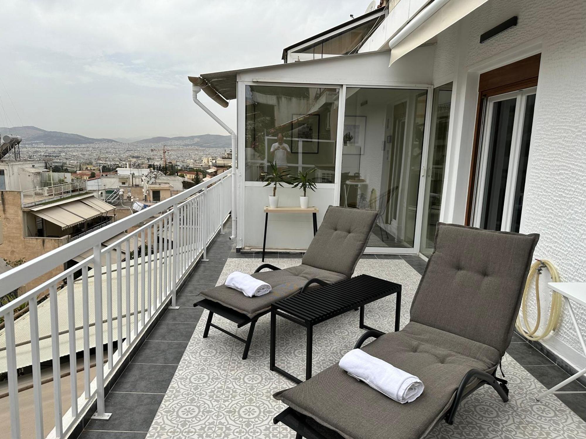 A17 Rhodolite Sunny Terrace Atenas Exterior foto