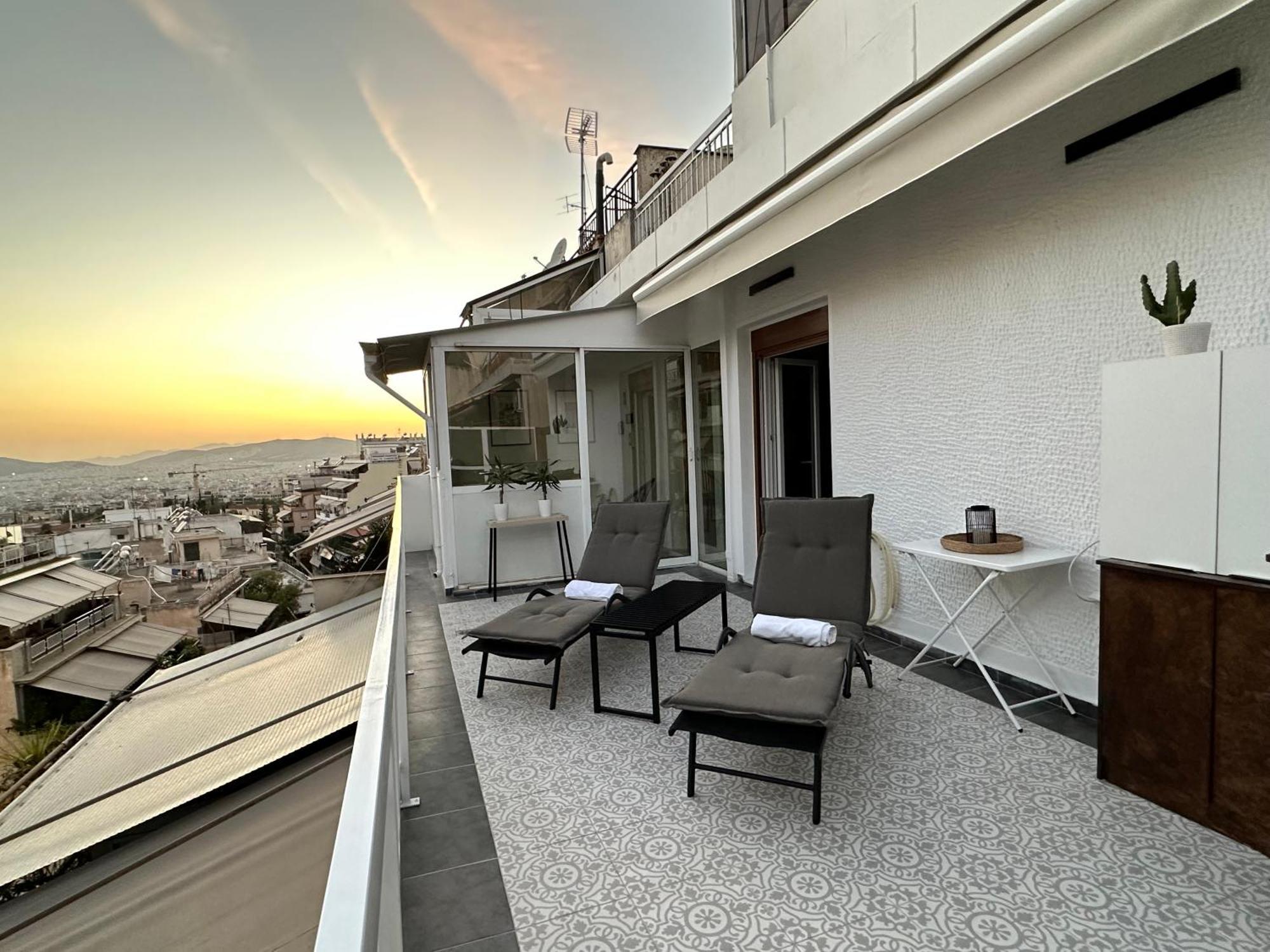 A17 Rhodolite Sunny Terrace Atenas Exterior foto
